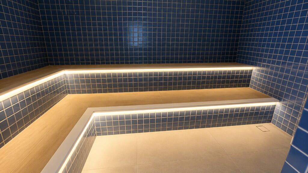Sauna do Residencial Villa Verano